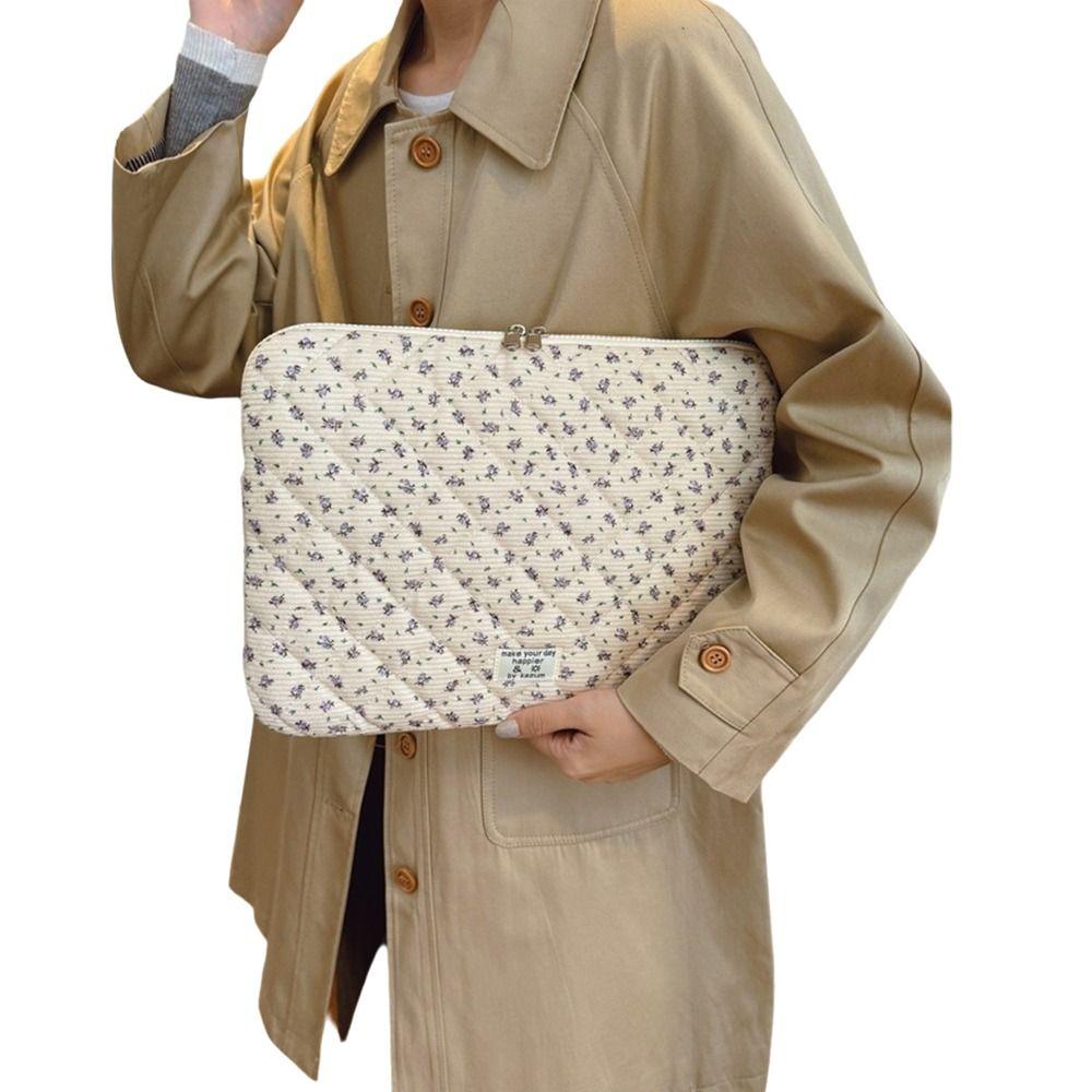 Cute Floral Laptop Case Cloth Laptop Sleeve for Lenovo Dell Laptop Laptop Accessories