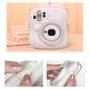 [Film Lab] Instax Mini 25/26+ Transparent Case Camera Protective Case with Strap CAA06