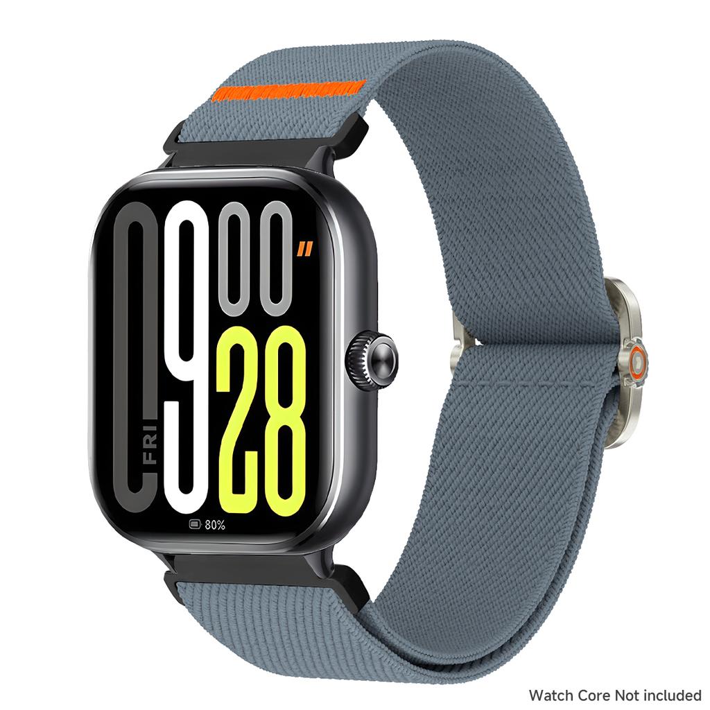 Elastic Nylon Band For Xiaomi Watch Miband 9/8 Pro Braided Sport Strap For Redmi Watch 6 5 4 Smartwatch Bracelet Accessories