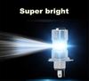 1 Set H4 9003 HB2 Hi-Lo Beam Car LED Headlight Bulbs 25W + 25W 4400LM 6000K Auto Motorcycle Car Headlamp Fog Light Bulb DC 12V