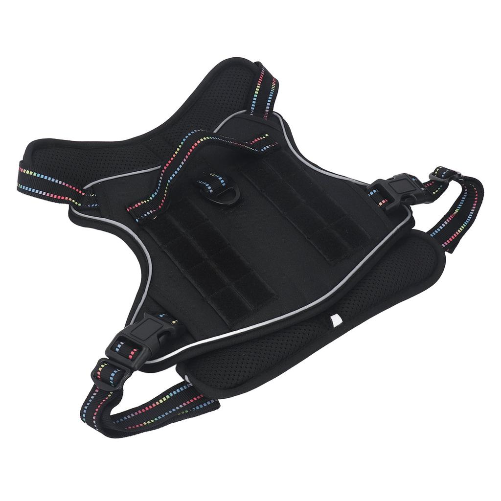 Hundegeschirr, verstellbar, Brustgeschirr für Hunde, atmungsaktiv, leicht, für Spaziergänge mit Haustieren, für Camping, Reisen