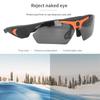 Camera Glasses Video Sunglasses 1080P Full HD Video Recording Shooting Camera Glasses for Cycling Driving Hiking Fishing Hunting