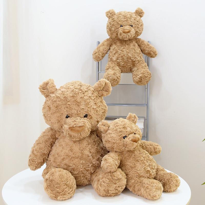 Adorable Brown Teddy Bear Plush Toy Soft And Cuddly Pp Cotton Filled