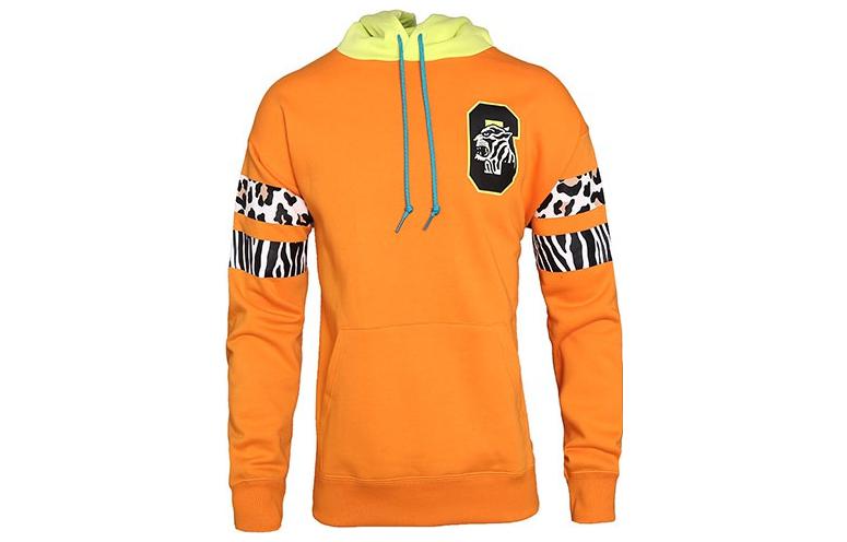 Converse Sweatshirts Men's Orange Hooded Moderate Regular 10017494-A01