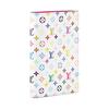 Louis Vuitton X Takashi Murakami Reisepasshülle Mehrfarbig/Weiß Monogramm-Canvas Herren Geldbörsen M14178