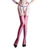 Temptation Sexy Grande Perla Massaggio Laccio Erotico Collant Lucidi Ultra-sottili Lisci Minimalisti Pezzo Unico Collant da Letto