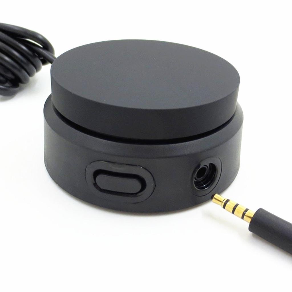 Audio Adapter External Headset Volume Adjustment Controller Adapter for QC35 and QC45 Gaming Headsets USB2.0 A10, A40, II,