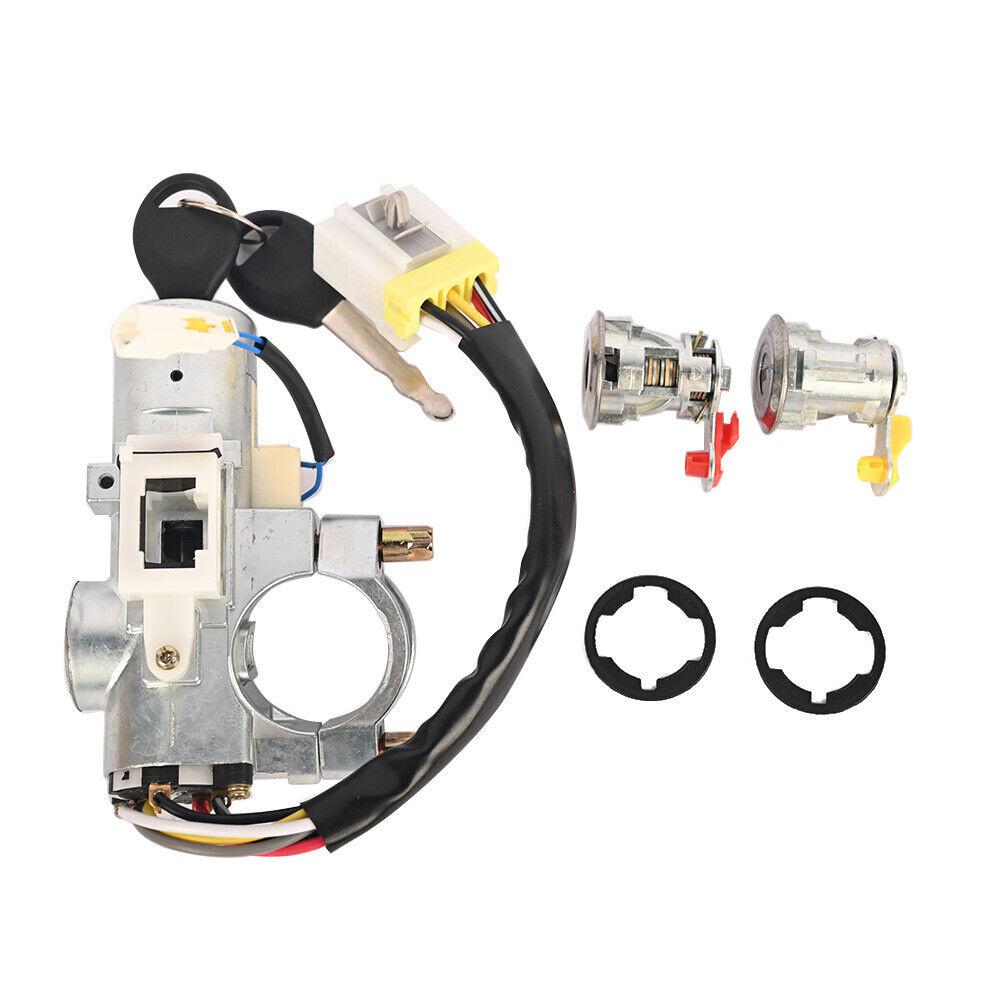 Ignition Switch Lock Cylinder Set For Nissan Frontier 1999 To 2003, Xterra 00-04