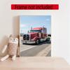 Kenworth 5D Diy Diamond Paintings Mosaic Wall Round Diamond Art Painting Kits Embroidery Crystal Accessories Frameless