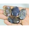 186Cts. Natural Turkish Stick Agate Oval Cabochon Loose Gesmtone 4 Pcs Lot A-205