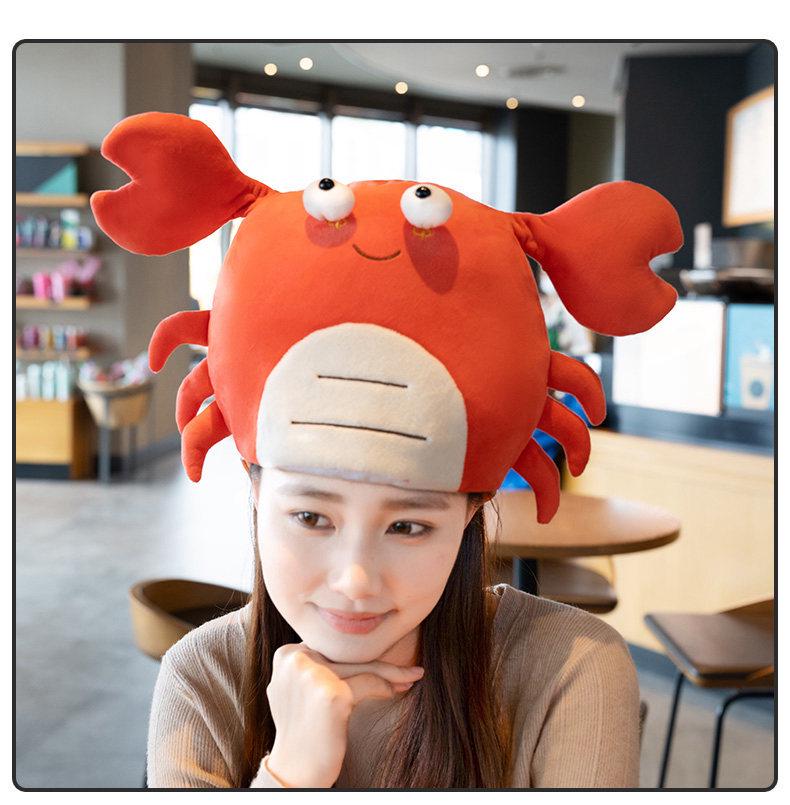 Pălărie electrică cu emoji caca cântător sub formă de floare - Pălărie amuzantă cadou de Crăciun pentru fete