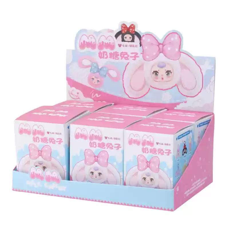 Milk Mm Candy Rabbit Second Generation Series Keychain Toy Creative Backpack Doll Pendant Mysterious Box Surprise Gift
