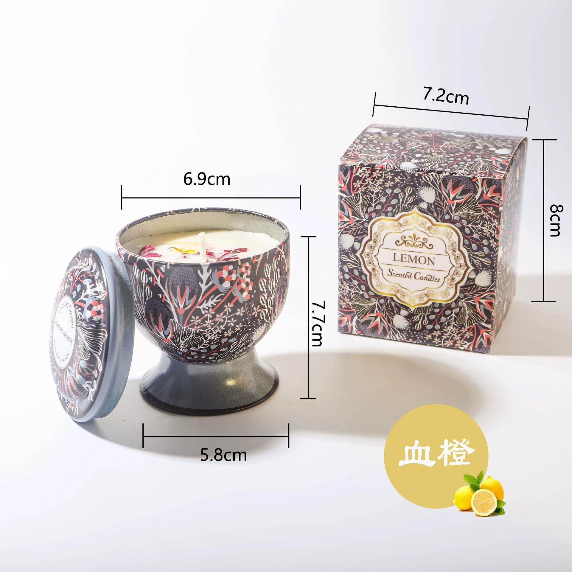 

1Pc Dried Flower Scented Candle in Vintage Jar - 8 Fragrances Bulk Wholesale for Party Favors & Home Decor
