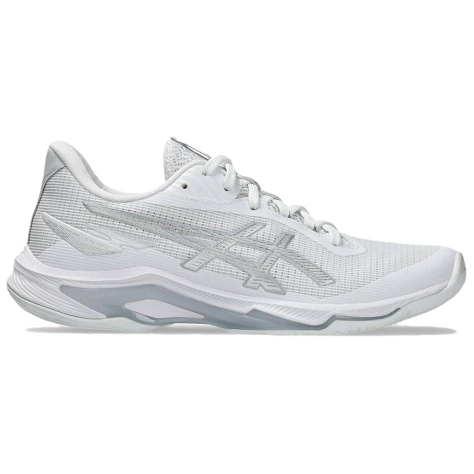 ASICS Netburner Ballistic FF 4 White Pure Silver Women Sneakers 1052A083-100