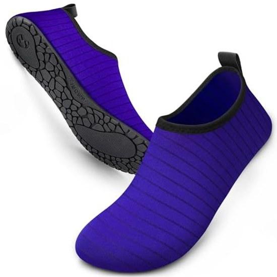 SIMARI Marine Shoes Water Amphibious Aqua Snorkeling Beach Lightweight Breathable Slip-resistant Yoga Surfing Unisex SWS002