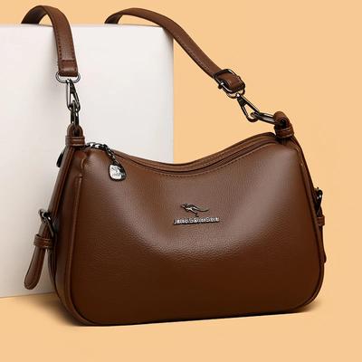 Wysokiej jakości skórzana torba typu crossbody dla kobiet, torba na ramię