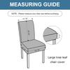 Genina Chair Covers Stretch Set Of 1/4/6 Waterproof Dust-proof Easy To Clean Apply To Dining Room Office Hotel Restaurant