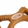 Indestructible 15CM Solid Beechwood Dog Chew Toy for Large Breeds Heavy Duty Chewing Dental Health Interactive Treat Hole Long