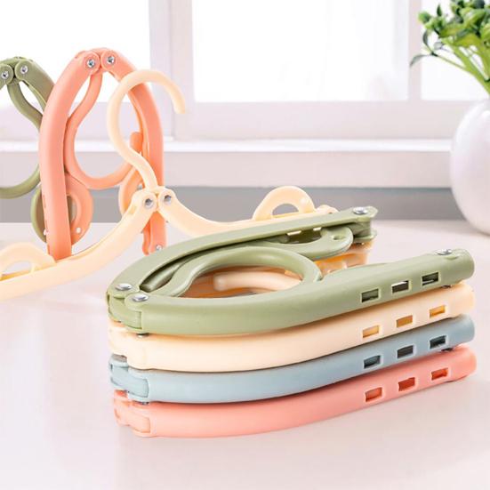 Yousheng Clothes Hangers Portable Hanging Rack Strong Load-bearing Anti-Slip Design Foldable Jackets Shirts Holder Space-Saving Hangers