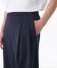 Musinsa Standard [Cooltandard] Two-Tuck Wide Lounge Sweatpants [Navy]