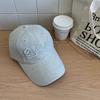 Vintage Letter Embroidery Baseball Cap Women's Large Deepened Wide Brim Versatile Sunshade Sunscreen Cap
