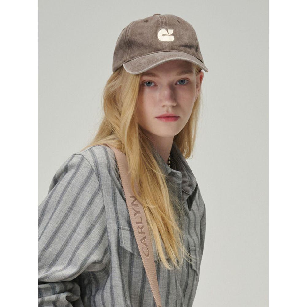 CARLYN New Logo Washed Cap J74104010 U Blue