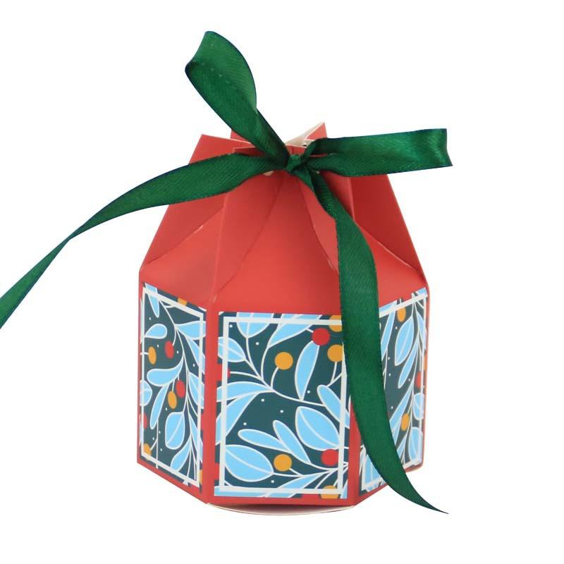 Christmas Candy Box, Red Yurt Happy Candy Box, Gift Packaging Box.