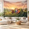 Scooby-Doo Wall Tapestry Home Decor Hanging Cloth Art Background Tapestry for Bedroom