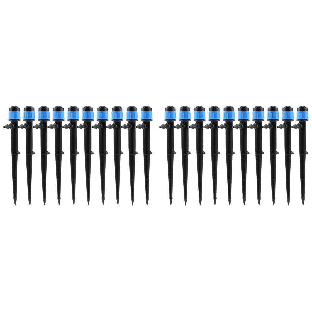 10-50Pcs Drip Spray Emitter Adjustable 360 Degree Water Flow Sprinkler Irrigation Garden Watering Drippers System for 4/7mm Hose