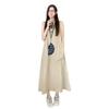 Sleeveless casual loose dress summer new women's clothing temperament thin fishing dating dress seaside vacation
