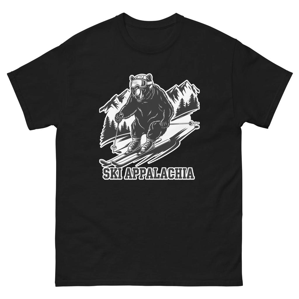 Ski Appalachia Bear Skiing Skier Animal T-Shirt