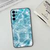 The Patterns of Seawater   Phone Case For Samsung S25,S24,S21,S22,S23,S30,Ultra,S20,Plus,Fe,Soft Silicone Black Cover