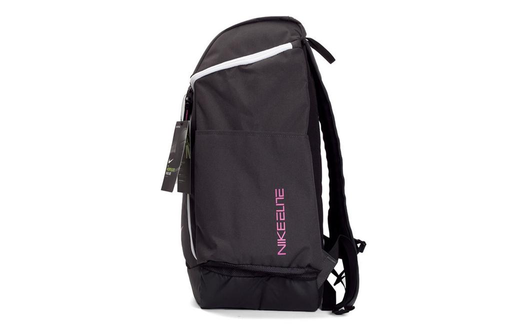 Nike Polyester Basketball Bag Backpack Unisex Black Pink BA5259-061