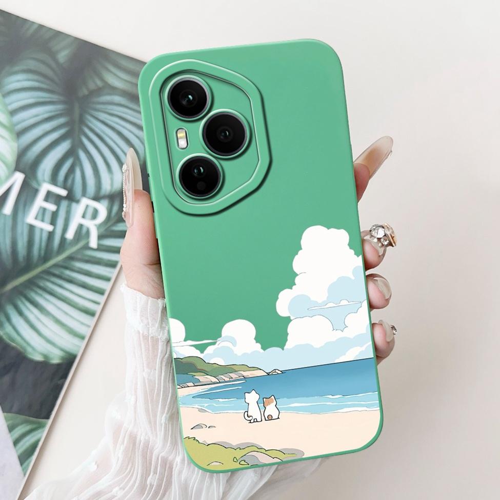 Global For Honor 400 Pro 5G Case DNP-NX9 Cute Cat Panda Fashion Flowers Love Back Cover For Honor 400 Pro 5G Phone Case Bumper
