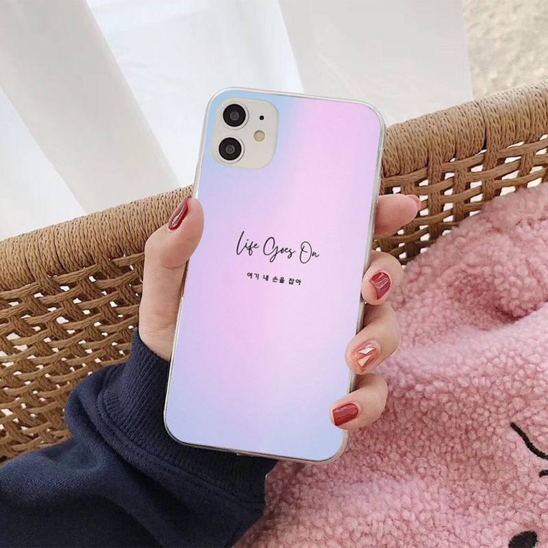 Cute Love Yourself Phone Case for iPhone 11 12 13 Mini Pro XS MAX 8 7 6 6S Plus X 5S SE 2020 XR Cover