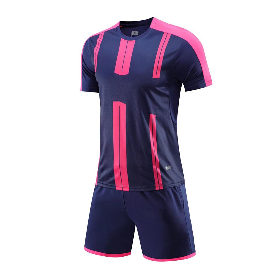 DIY Benutzerdefinierte Herren Kinder Fußballtrikot Anzug Schnelltrocknend Atmungsaktiv Club Schule Fußballmannschaft Trainingsuniformen 2-teilige Sportbekleidung 2023