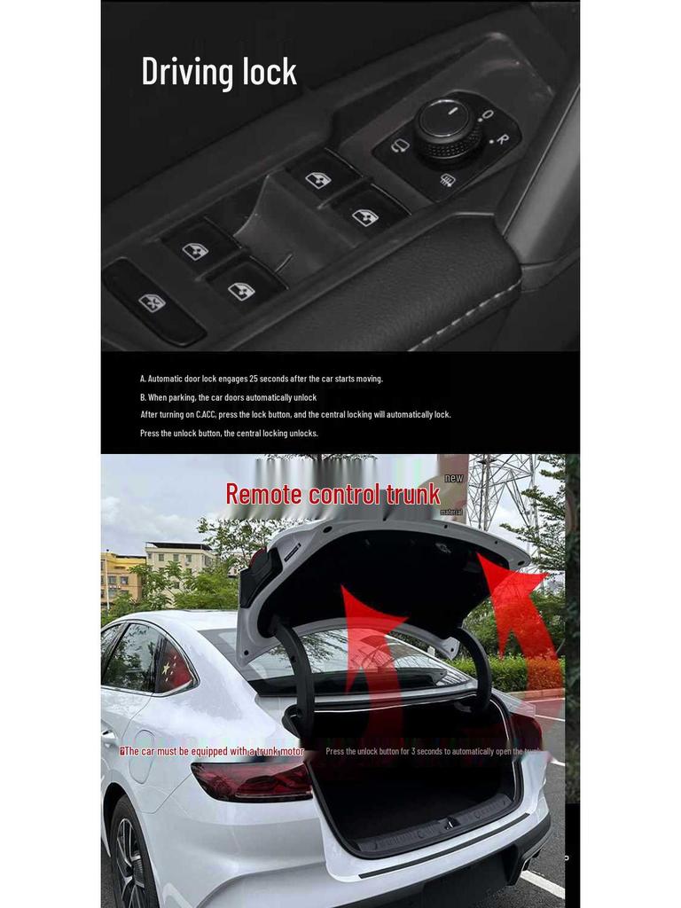 Iron General 12V Universal Car Anti-theft Central Locking Alarm System