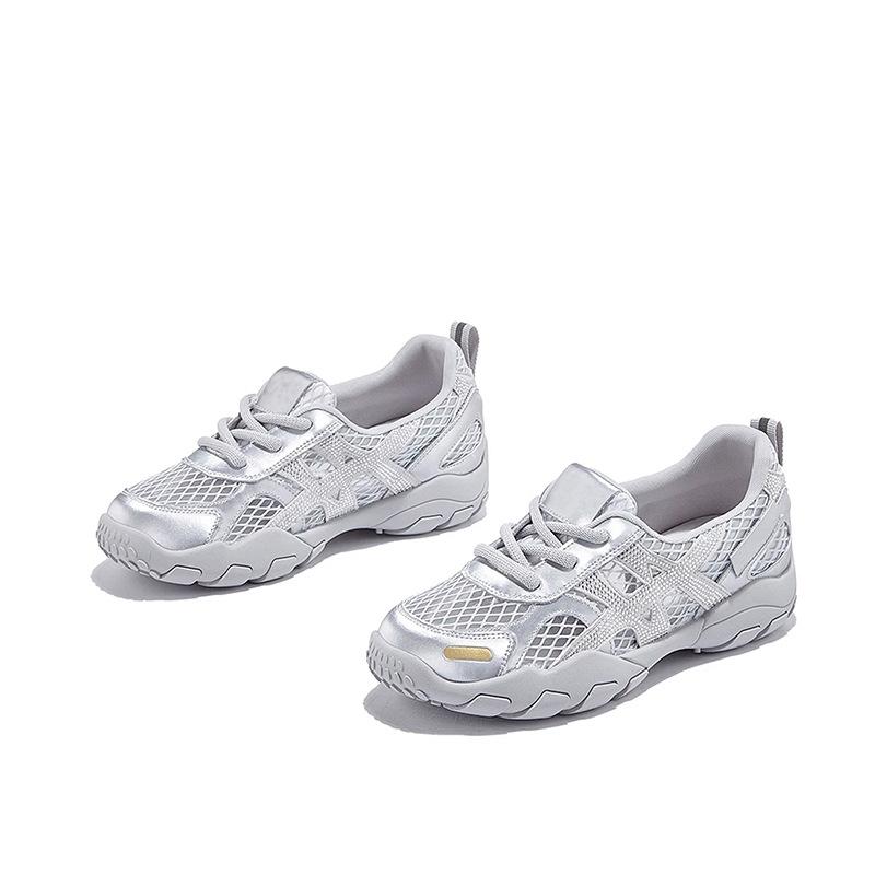 

Casual Shoes Summer New Women s 2025 Fashion Versatile Casual Women s Shoes Thick soled Sports Forrest Gump Shoes for Women 40