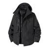 Men Women Waterproof Windproof Outdoor 3-in-1 Jacket With Fleece Liner Hiking Camping Trekking Skiing