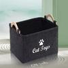Thick Felt Dog Toy & Snack Storage Basket
