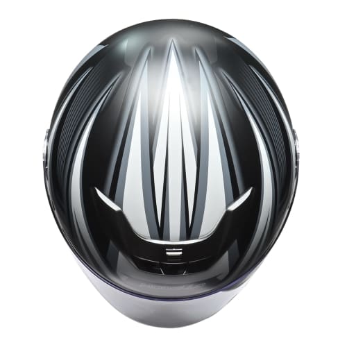 LEAD Motorcycle Helmet Full Face MODELLO Matte Black Free Size (Less Than 57-60cm)