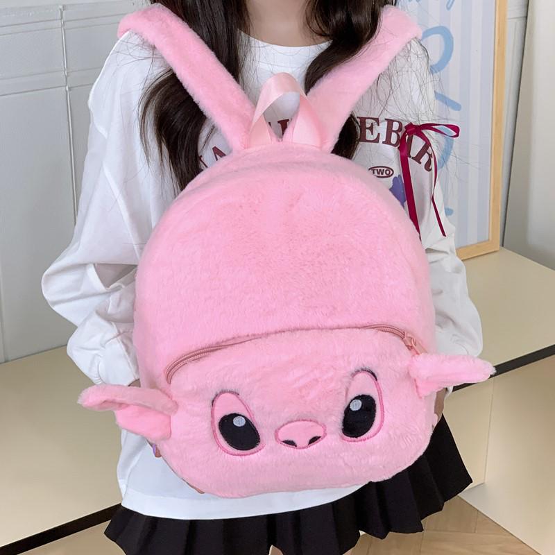 Cute Cartoon Doll Plush Backpack for Girls