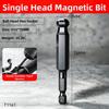 Steel Hex Screwdriver Bit Reduced Shank Magnetic Driver Bit New Power Tool Accessories