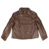 Women's Short Leather Jacket PU Motorcycle Clothing Slim Fit Biker Jackets Edgy Fashion Jacket Casual Outwear… More