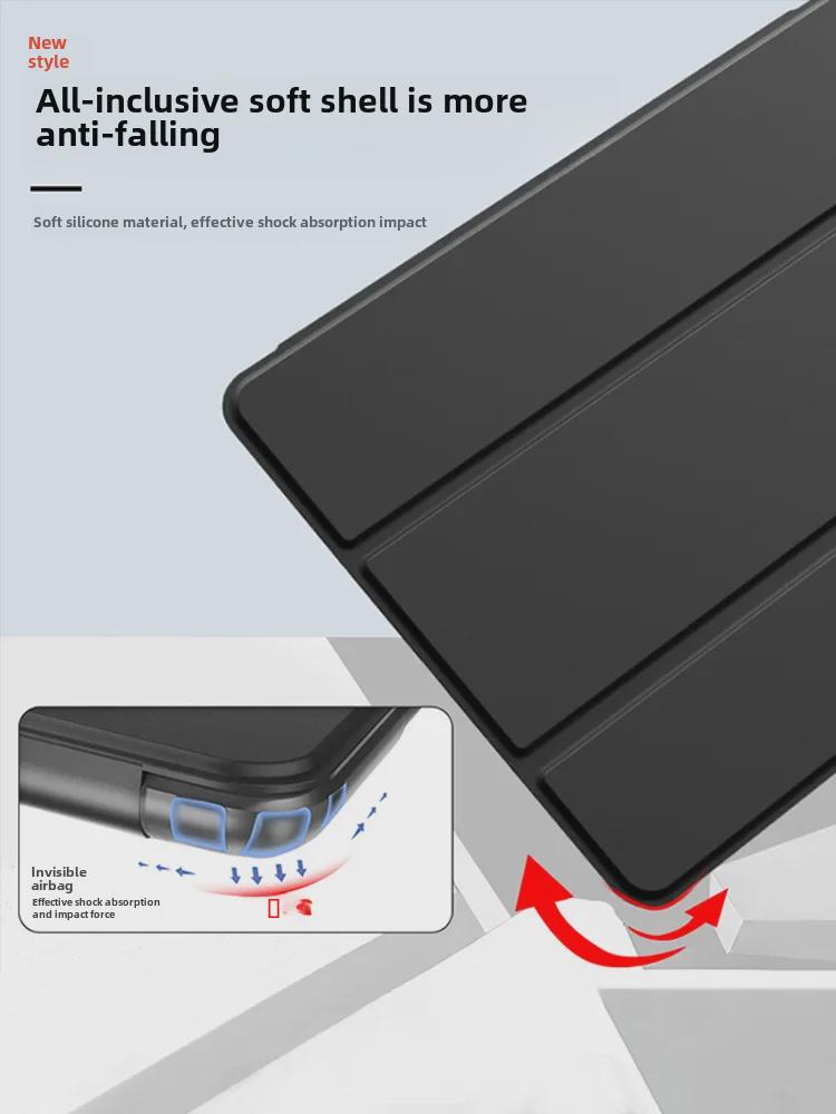 2018 iPad 9,7-дюймовий Захисний чохол з рідкого силікону для 6-го покоління, Захист від падінь A1893/A1954