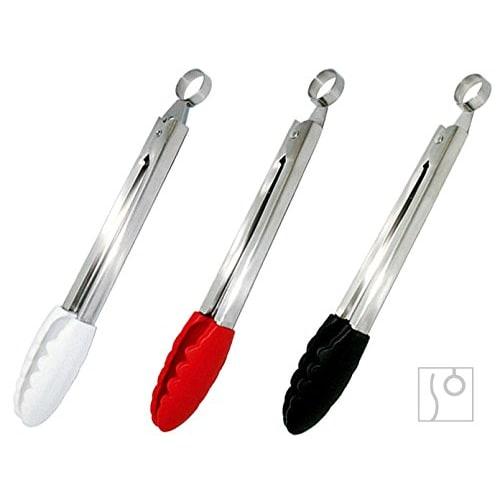 Blanche Associ? SO Silicone Tongs, Mini, Red, 21cm, Dishwasher Safe, Heat Resistant Up To 280C, Cold Resistant Up To -70C, Silicone, A54842