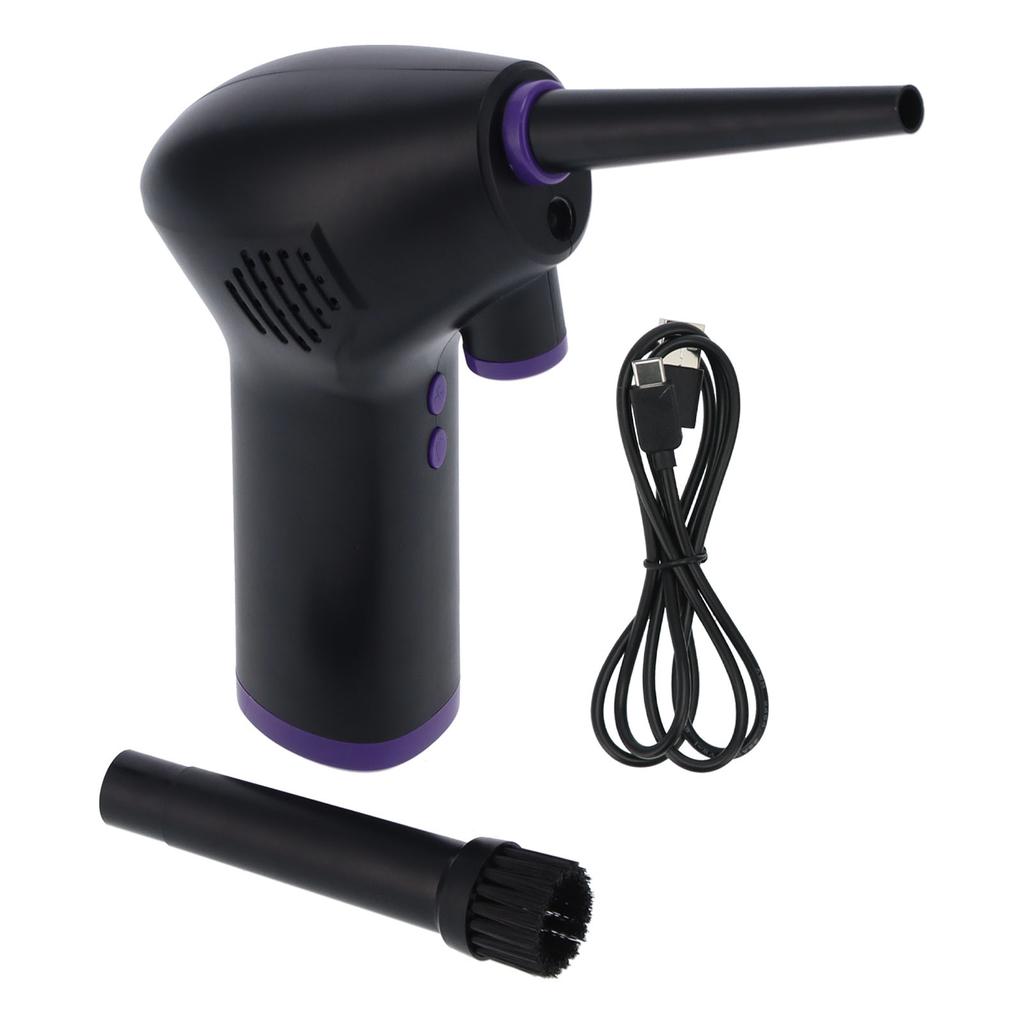 Cordless Air Duster Battery 36000 RPM USBC Fast Charging Dust Cleaner for Computer(6000MAH )