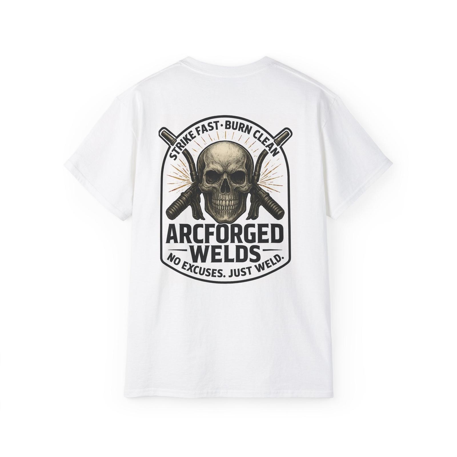 Skull Welders Tee, Unisex Cotton Shirt for Welding Enthusiasts, Welding Gift S разноцветный