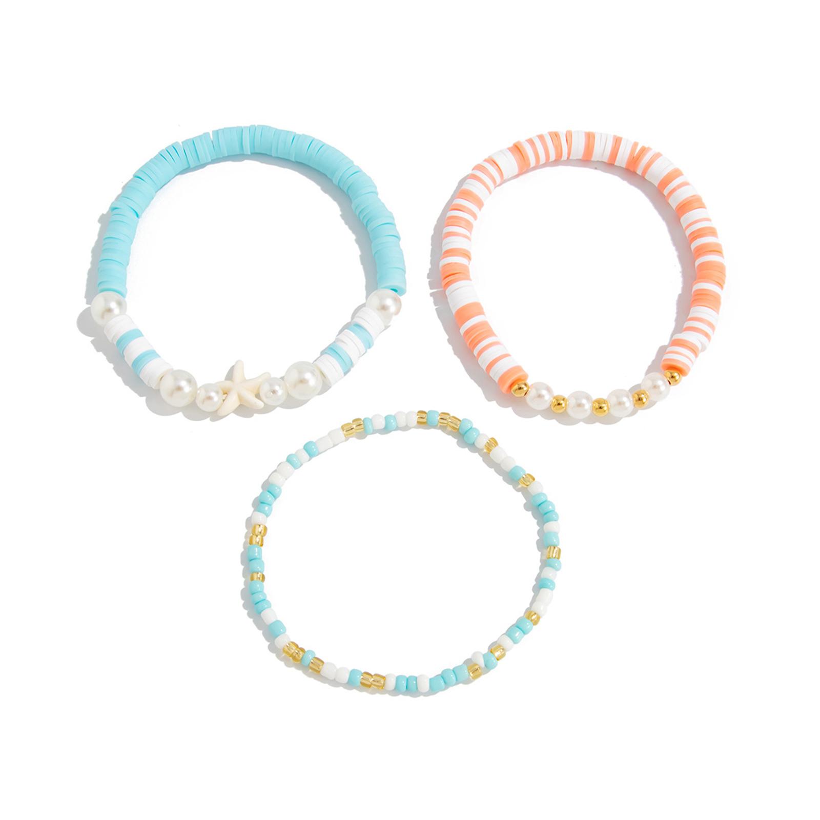 

Богемный Красочный Браслет из Бисера с Морской Звездой, Многослойный, Наборный, Тема Океана, Ювелирное Изделие для Женщин, Девушек, Подарок T2