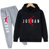 TZWYAutumn Warm Slam Dunk Master Pattern Printed Children Set Hoodie+Pant Suit 2pcs Set Kids Boy Girl Fashion Clothing Tracksuits